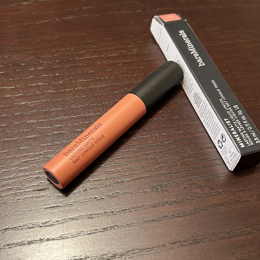 NEW! bareMinerals MINERALIST Lasting Matte Liquid Lipstick -Lucky